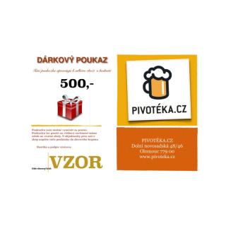 Dárkový poukaz 500,-