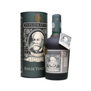 Diplomatico Reserva Exclusiva 12 aňos 40%  0,7l (tuba)