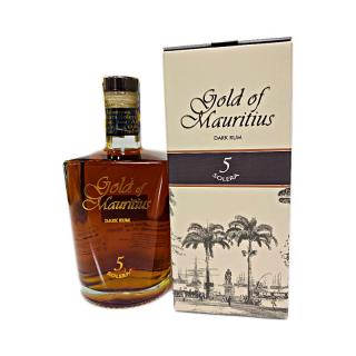 Gold of Mauritius Solera 5 40% 0,7l (karton)