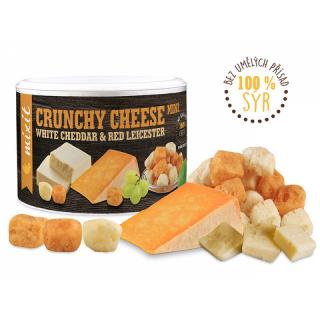 Křupavý sýr: White Cheddar  Red Leicester Mixit 70g