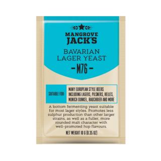 Mangrove jack´s Bavarian lager M76 kvasnice 10g