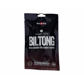 Maso Here - Hovězí Biltong s kampotským pepřem 50g