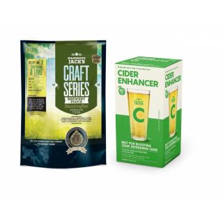 Set Jablečný cider s černým bezem a limetkou Mangrove Jack´s koncentrát 2,4kg