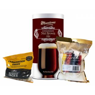 Set Nut Brown Ale 1,8 kg mladinový koncentrát muntons