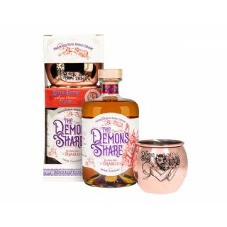 The Demon's Share 3 Y.O. Gift Box s plechovým kotlíkem 40% 0,7l