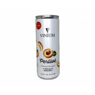 Vinium Perlivé Chardonnay Meruňka 0,22l 10,5%