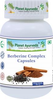 Berberine Complex- zdravé trávenie, regulácia cukru v krvi- 500 mg, 60 kapsúl