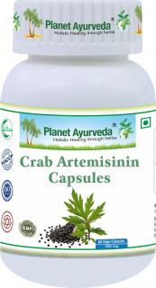 Crab Artemisinin- podpora boja proti infekciám, zápalom- 500 mg, 60 kapsúl