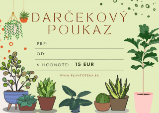 Darčekový poukaz v hodnote 15€ Farba: Ružová