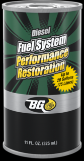 BG PD15 DIESEL FUEL SYSTEM PERFORMANCE RESTORATION