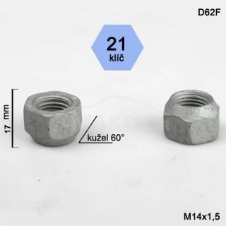 Otvorená matica rozmer : M14x1,5