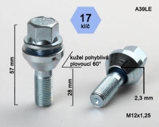 Skrutka pre zmenu rozteče rozmer : M12 x 1,25 kľúč : 17