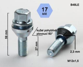 Skrutka pre zmenu rozteče rozmer : M12 x 1,5 kľúč : 17