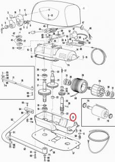 BMGBR01.4567 dolný hliníkový kryt motoru HYPPO