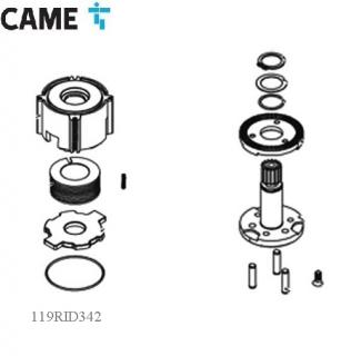 CAME 119RID342 - Montážna sada elektromagnetov - STYLO ME (CAME STYLO ME)