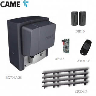 CAME BX704AGS - 1x BX-704AGS,  1x ZBX7N, 1x DIR-10, 1x AF-43-S, 1x ATO4EV, 4x CREM-P, 400 kg