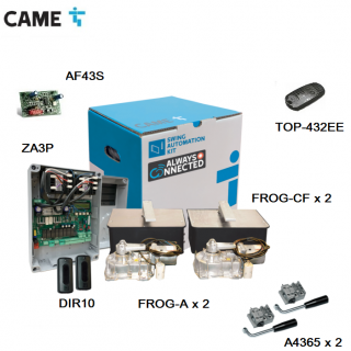 CAME FROG-ZKIT set 2xFROG A,2X FROG FC,1x ZA 3P,1x DIR, 1x AF 43S, 1x TOP432 EE (1U1916)