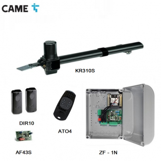 CAME KRONO KIT - 1x KR300-S,1x ZF-1N,1X AF-43-S,1x DIR-10,1x ATO4-EV  (001U1623-1S  -CAME KRONO pre 1-ľavotočivé krídlo do 800kg, 3m, L, 230V, kód 001U1623-1S)