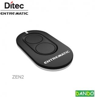 Ditec ZEN2 - diaľkový ovládač Rolling code, 433,92MHz