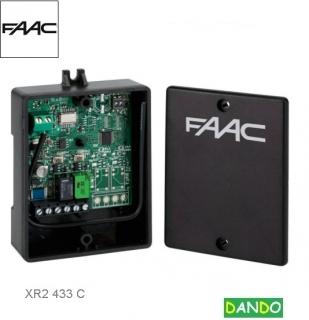 FAAC XR2 433 C - dvojkanálový prijímač 433 MHz