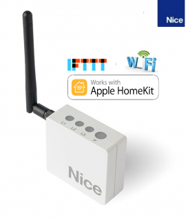 IT4WIFI inteligentný WIFI prijímač pre ovládanie pohonu NICE. Kompatibilné s Apple HomeKit a IFTTT. - Náhrada - BIDIWIFI inteligentný wifi