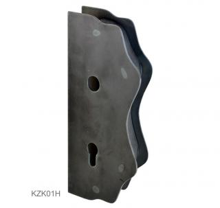 KZK01H  kazetová zostava pre bránku 230x93x30mm