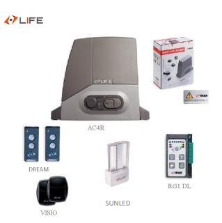 LIFE AC4R 042 -  s 1x AC4R, 2x DREAM,1x VISIO, 1x SUNLED230,  - sada do 400 kg  (LIFE AC4R 042 - sada do 400 kg)