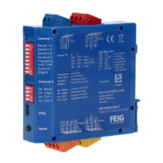 LP22 indukčný detektor kovu 24V, 2-slučkový (LP22 indukčný detektor kovu )