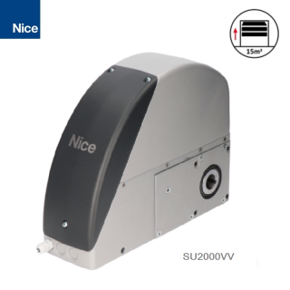 NICE SU2000VV - super rýchly, od 10m2 do 15m2, magnetický enkóder,  rýchlosť- 42 ot / min (SUMO - pohon samosvorný 24V pre priemyselnú garážovú bránu od 5m2 do 15m2, magnetický enkóder, rýchly do 42ot. /min. Treba dokúpiť riadiacu jednotku N DPRO924)