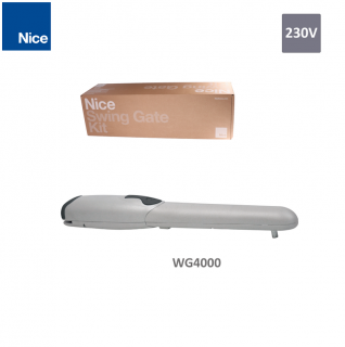 NICE WINGO 4000  WGKH01.8003 WINGO - pohon pre krídlovu bránu do 2m/ krídlo, WG4000 (230V, 200W, 1500N), (WG 4000, pohon 230V,200W,1500N)