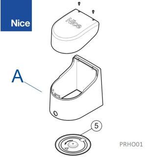 PRHO01 Sada krytov pre  HO7124, HO7124R10, HO7224, HOPP KIT-A (Pre HO7124, HO7124R10, HO7224)