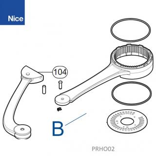 PRHO02 Sada ramien pre HO7124, HO7124R10, HO7224, HOPP KIT-B (pre  HO7124, HO7124R10, HO7224,)