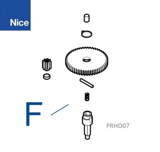 PRHO07 Sada ozubeného prevodu  HO7124, HO7124R10, HO7224, HOPP KIT-F (Pre HO7124, HO7124R10, HO7224)