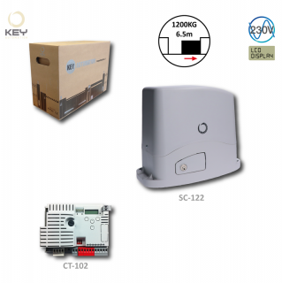 samostatný motor KEYSC122 230V, (9 SC-122 - bez prijímača, KEY SC-122 230V,  samostatný pohon do 1 200kg )