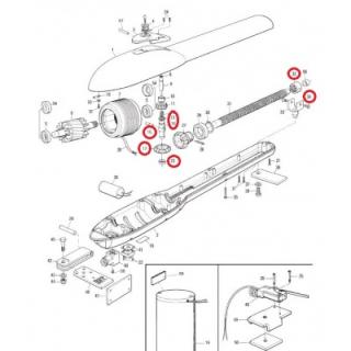 set prevodov PLUTO,1x PMCBR.4630,1x PMDCD.8003,2x v6X10.5102,1x PMD0576R03.4610,