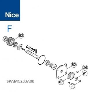 SPAMG233A00 kit hriadele pre ROX600/1000