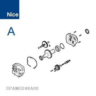 SPAMG248A00  prevodovka bez elektromotoru pre závoru WIDE S, KIT A