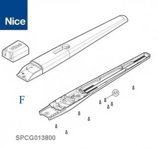 SPCG013800  Kryty pre TOONA 5, KIT F