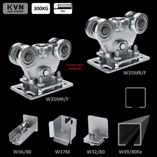 W Set80/Fe-F (80x80x5mm) do 5,5m/300kg