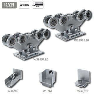 W-SET809F - set bez profilu pre samonosný systém, (2x W3999F.80, 1x W32/80, 1x W36/80, 1x W37M)