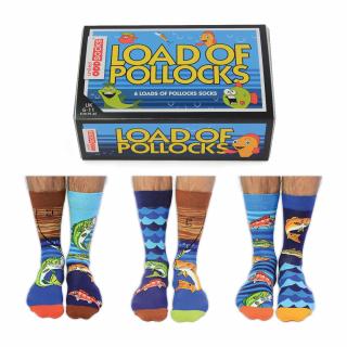 Pánske veselé ponožky United ODDsocks POLLOCKS, 3 páry