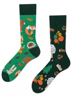 Veselé ponožky Lesné zvieratá od TODO SOCKS Veľkosť: 35-38