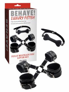 Behave! Luxury Fetish - Fully Restrain You Lover Set