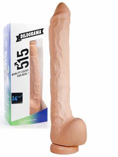 Dildorama 515 line XXL Dildo 38cm flesh