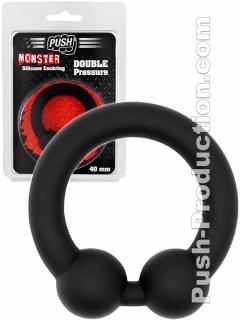 Push Monster - Double Pressure Silicone Cockring 45mm