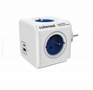 Cubenest PowerCube Original USB A+C PD 20 W, Barva Modrá