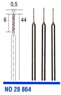 HSS vrtáky 0,5mm