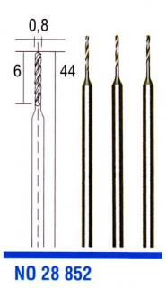 HSS vrtáky 0,8mm