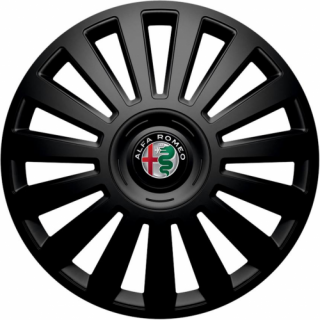 KRYTY KOLIES PRE ALFA ROMEO 16" LUXURY black 4ks