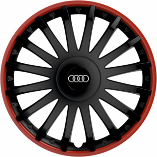 KRYTY KOLIES PRE AUDI 16" CRYSTAL black 4ks